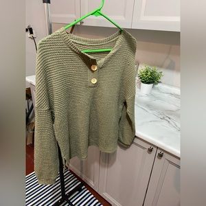 💋SOLD💋Olive green sweater